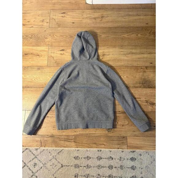 Nike Heather Gray Zip-Up Hoodie Sweatshirt Youth XL Casual / Adult Small - Picture 3 of 5